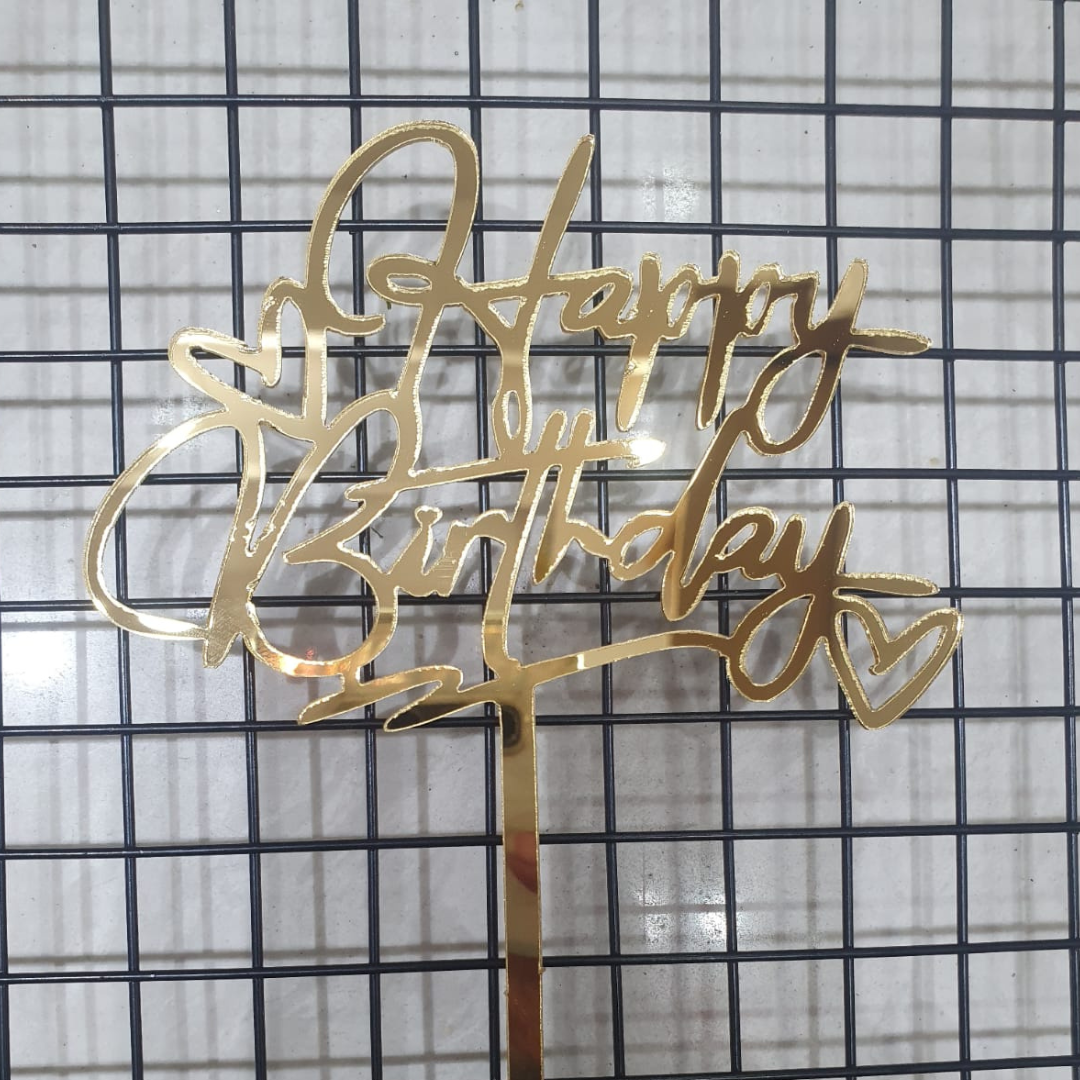 Acrylic Birthday Toppers