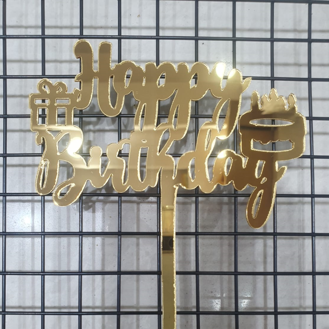 Acrylic Birthday Toppers