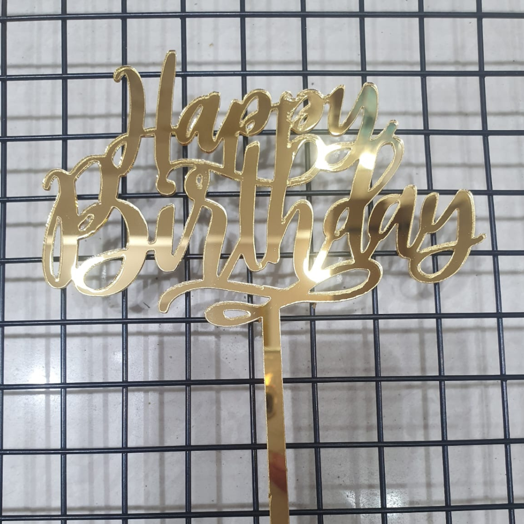 Acrylic Birthday Toppers
