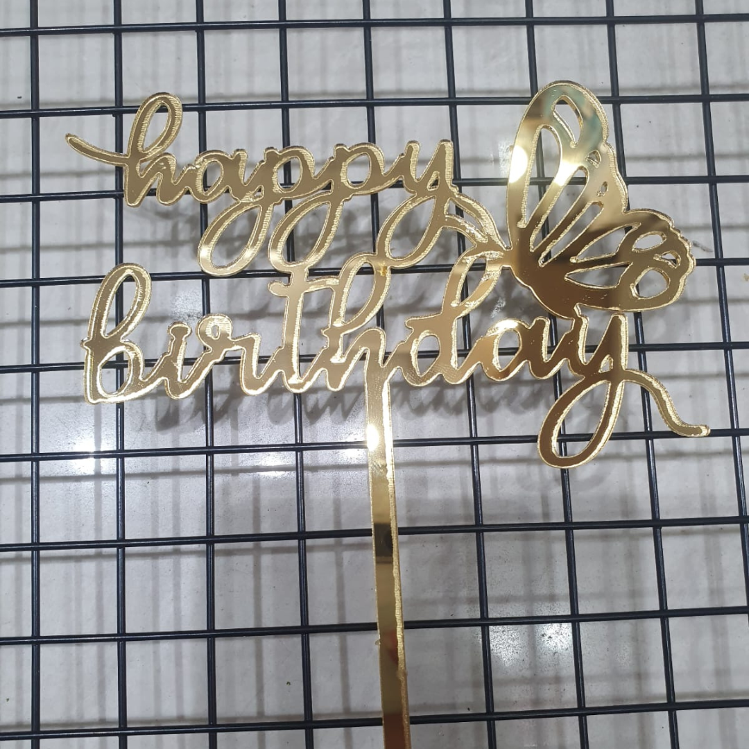 Acrylic Birthday Toppers