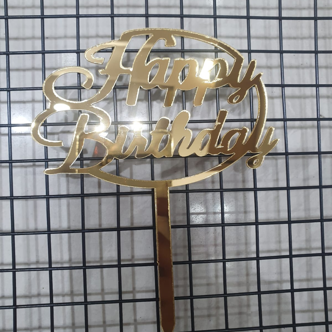 Acrylic Birthday Toppers