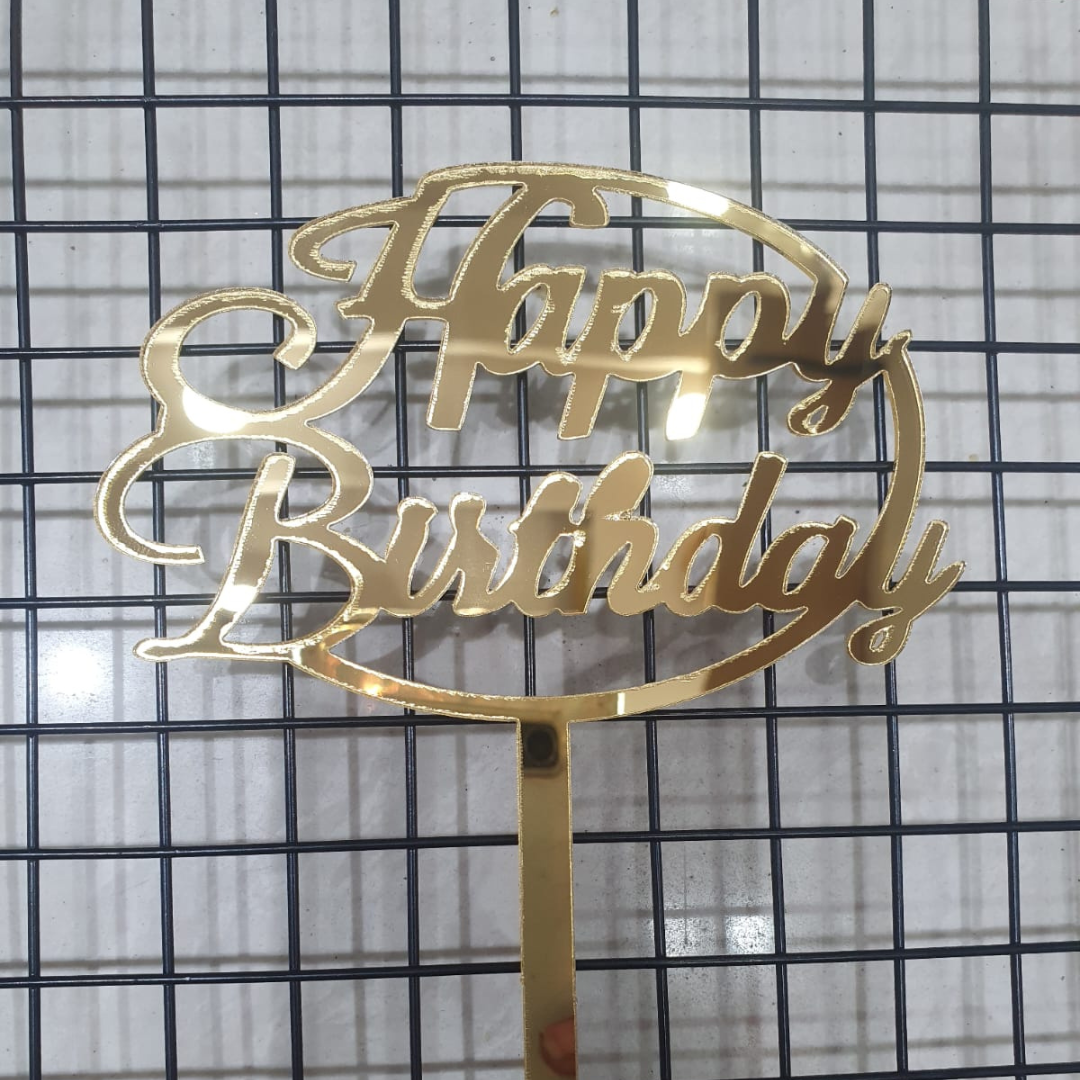 Acrylic Birthday Toppers