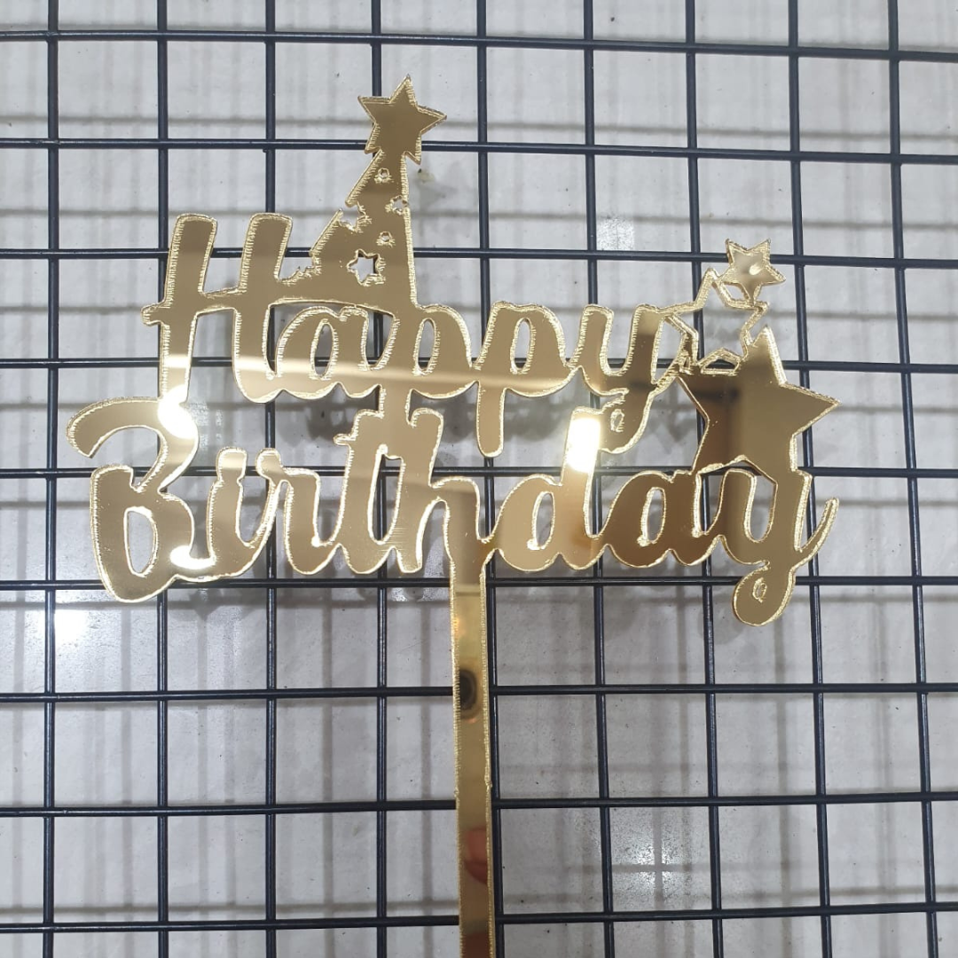 Acrylic Birthday Toppers