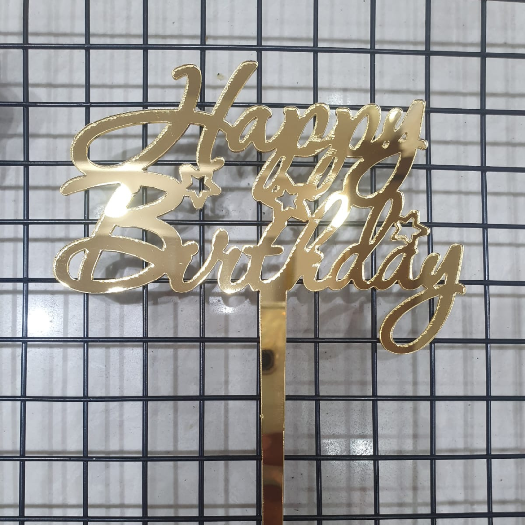 Acrylic Birthday Toppers