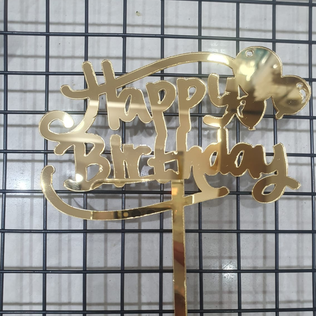 Acrylic Birthday Toppers