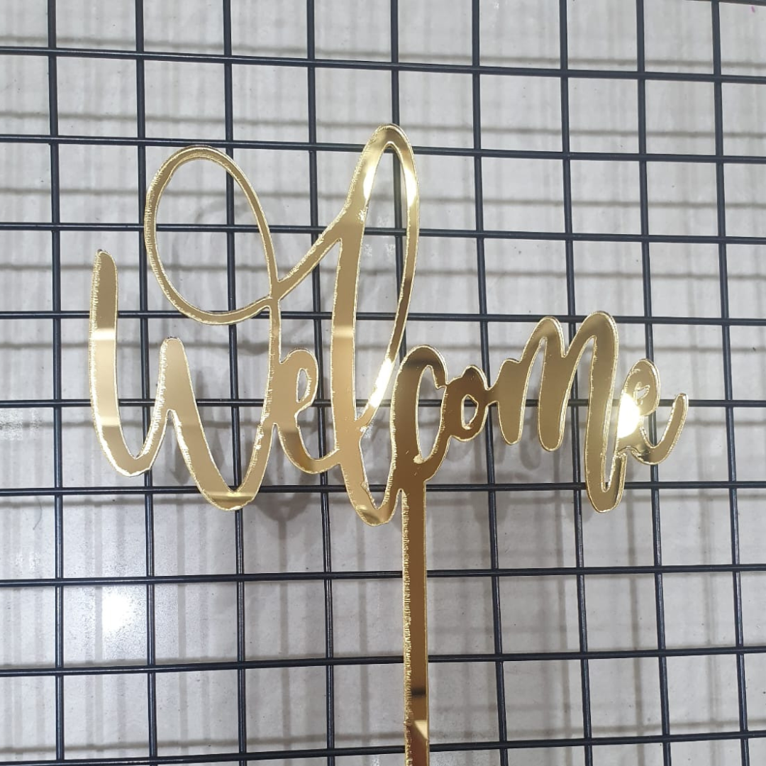 Acrylic Theme Toppers