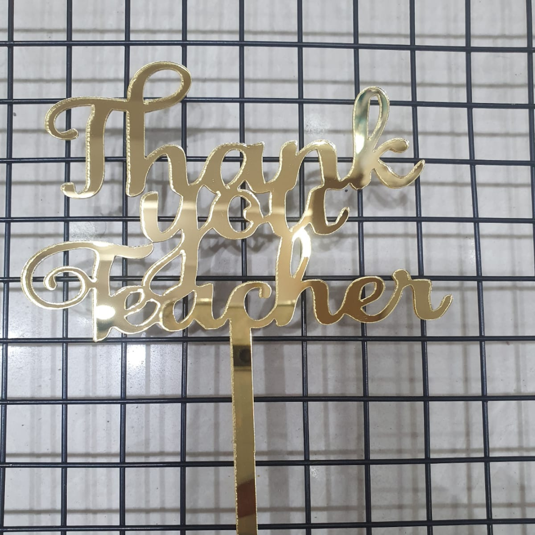 Acrylic Theme Toppers