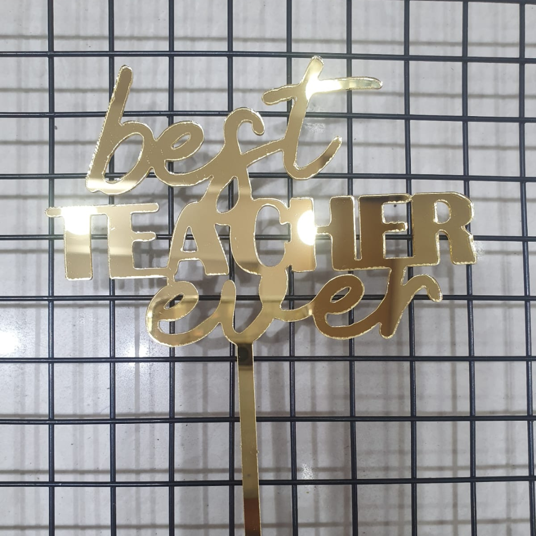Acrylic Theme Toppers