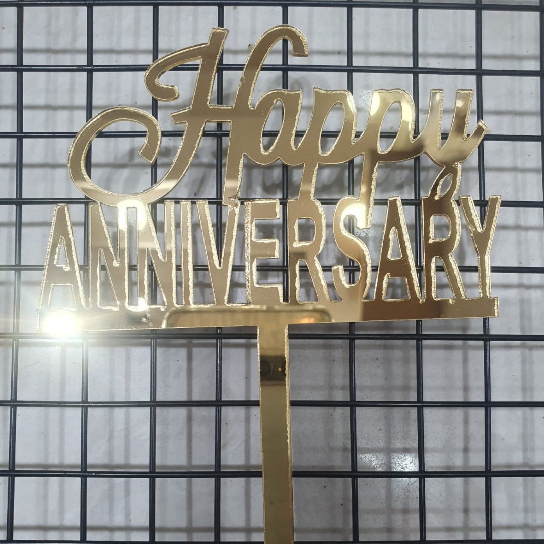 Acrylic Anivesary Toppers