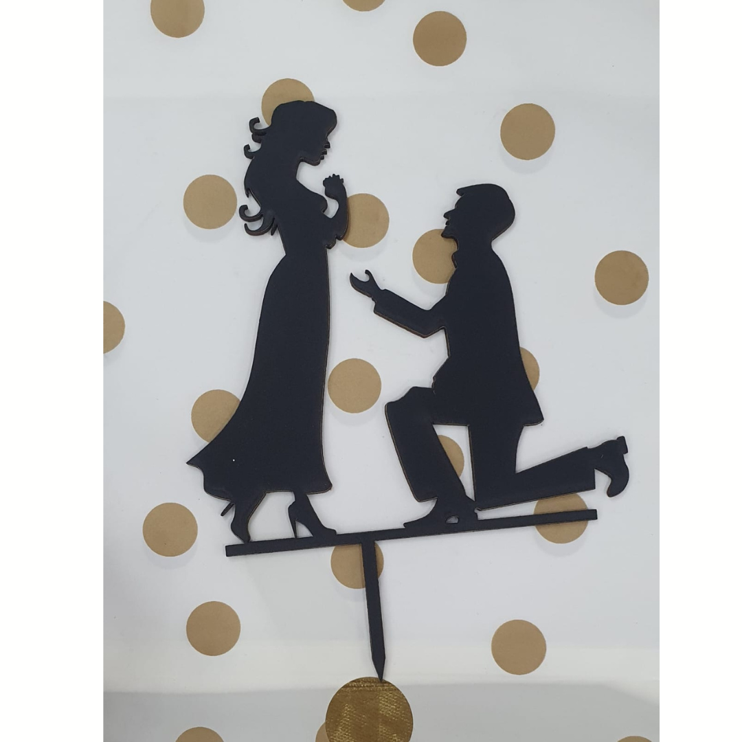 Girl Black theme topper