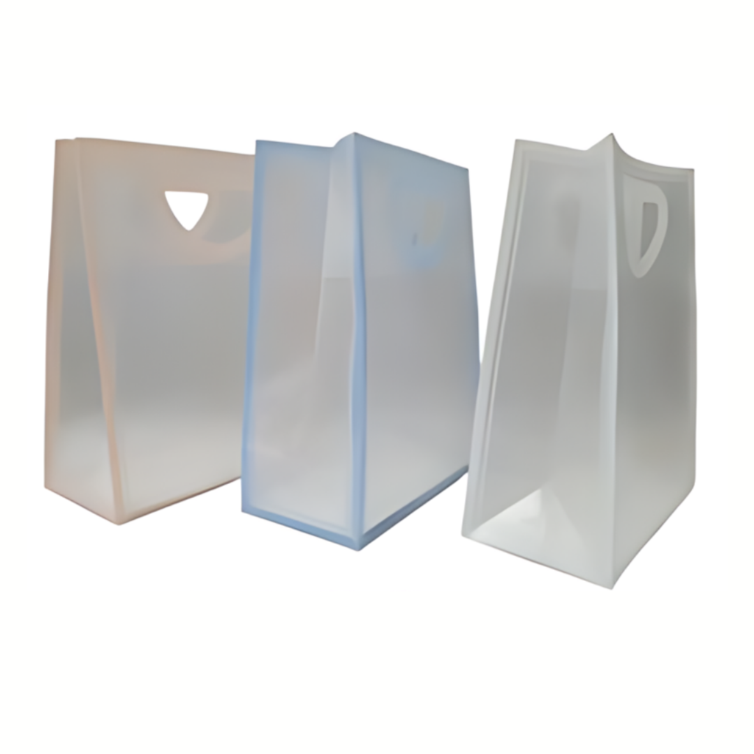 D- cut PVC Transparent Bag 26'12'33 CM