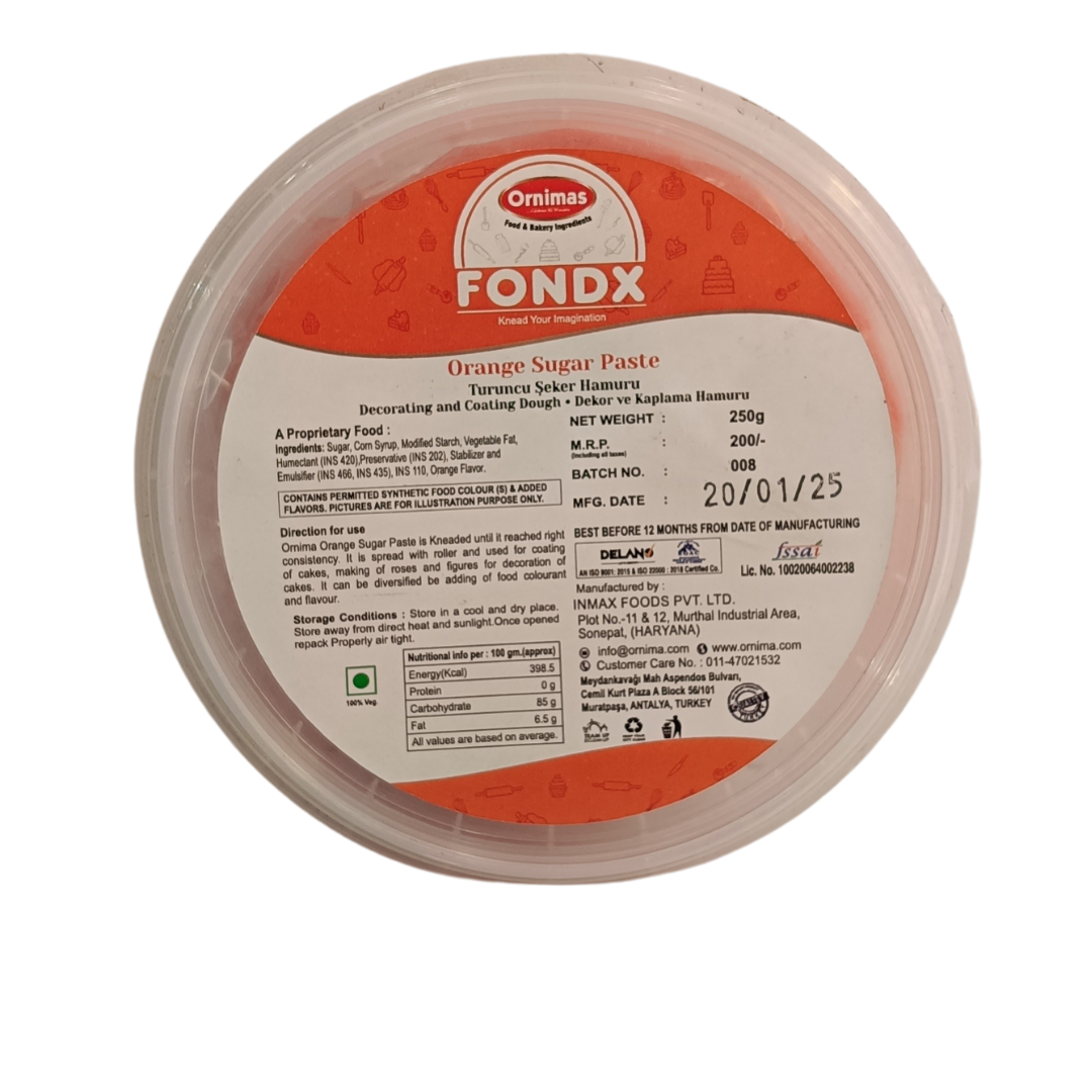 Orange Fondant