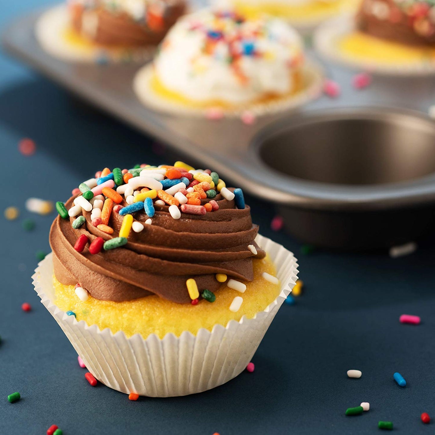 Cupcake liners white (1000pcs pack)