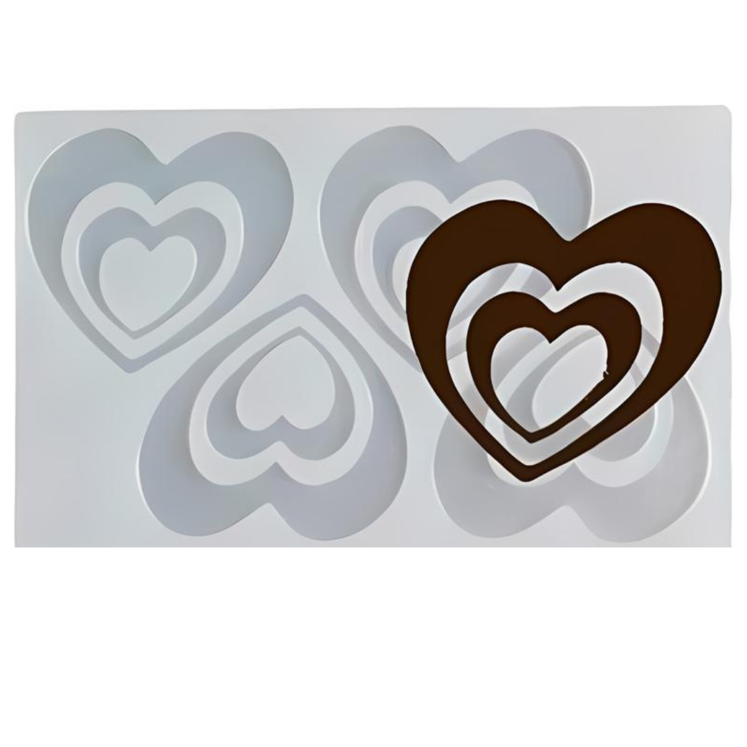 Double layer heart shape