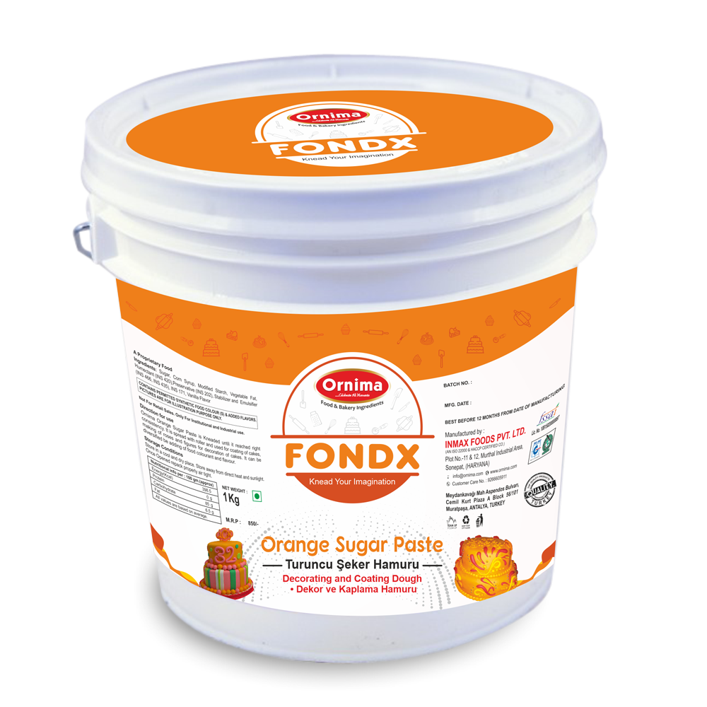 Orange Fondant