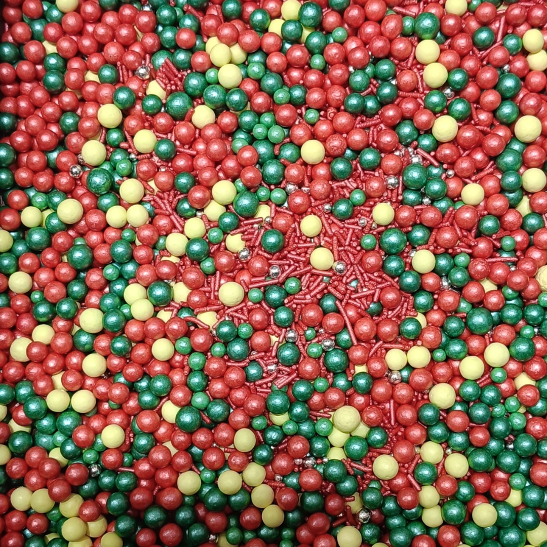 Red & Green Mixture