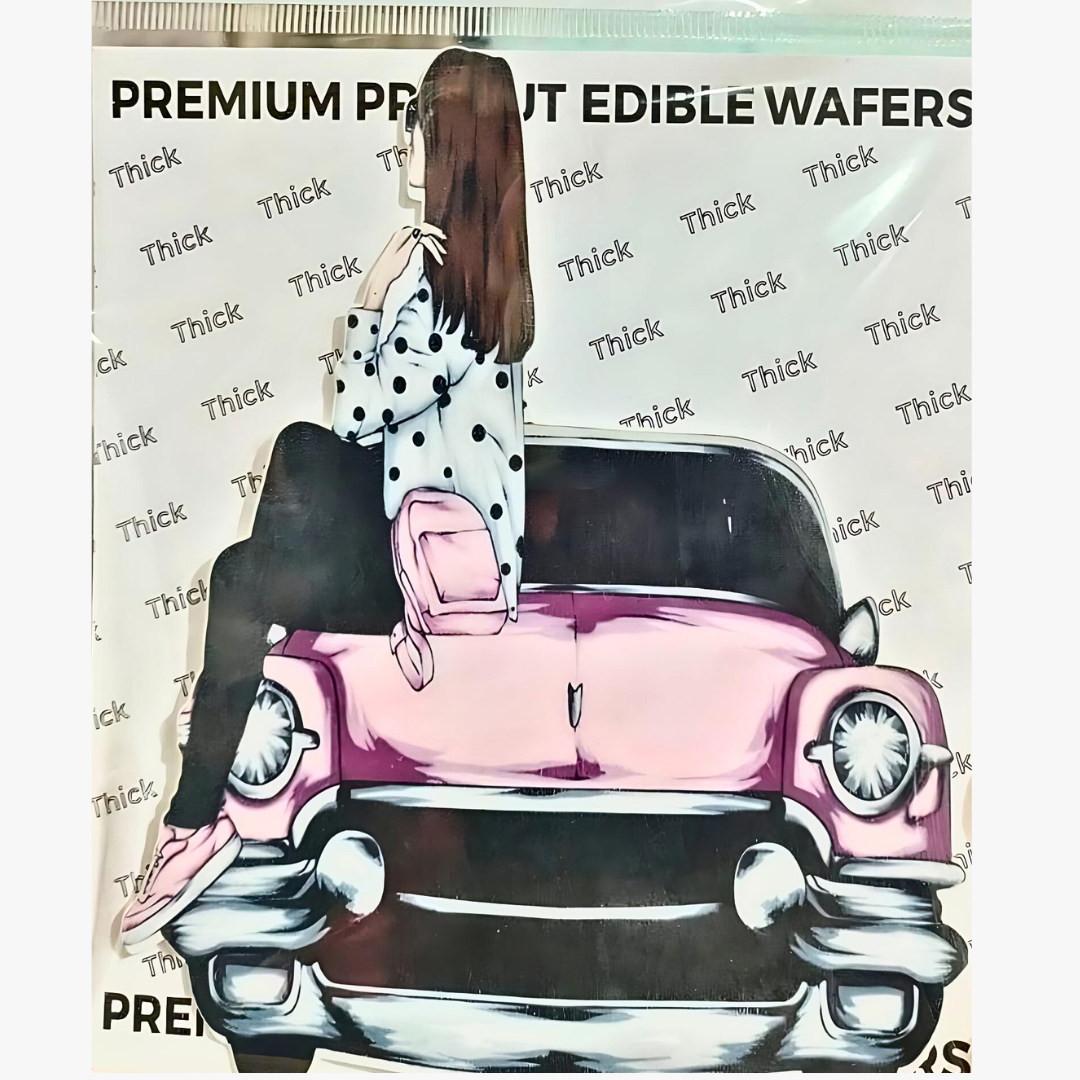 Sitted Girl on Car
