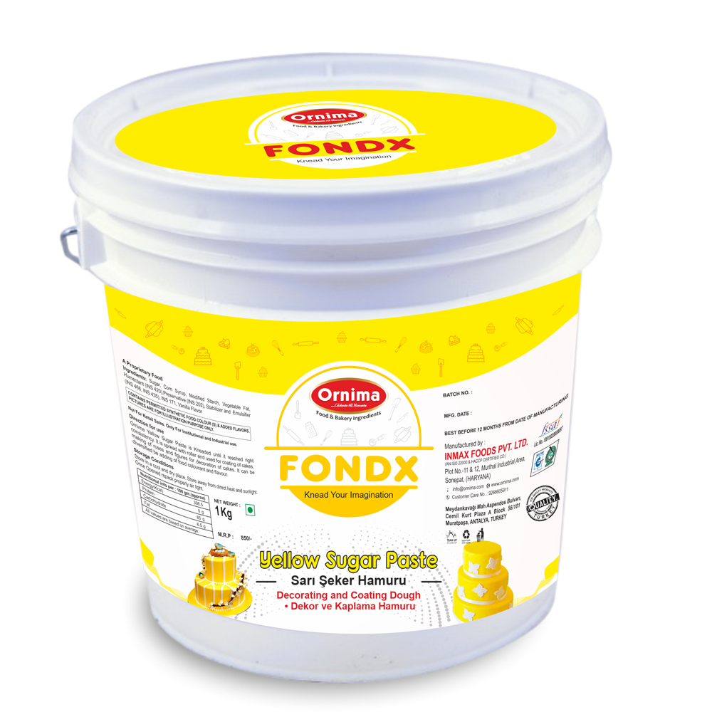 Yellow Fondant