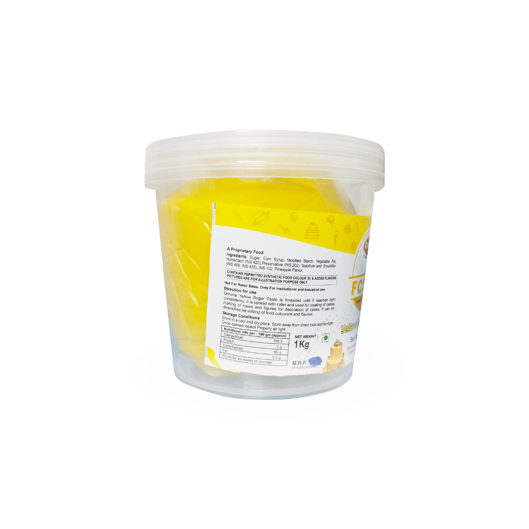 Yellow Fondant