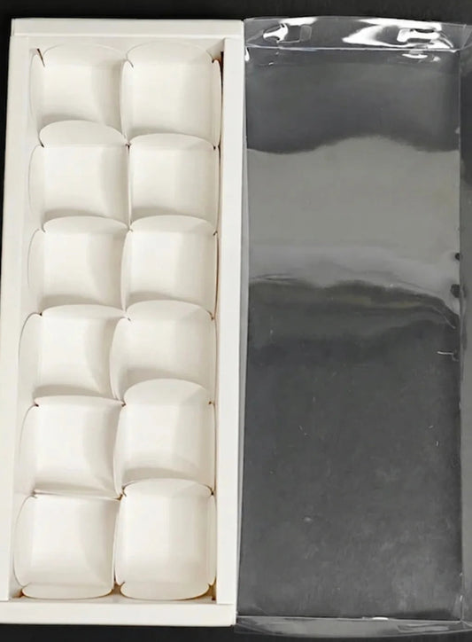 12 CAVITY CHOCOLATE BOX