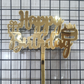 Acrylic  Birthday Toppers
