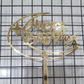Acrylic  Birthday Toppers