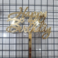 Acrylic  Birthday Toppers
