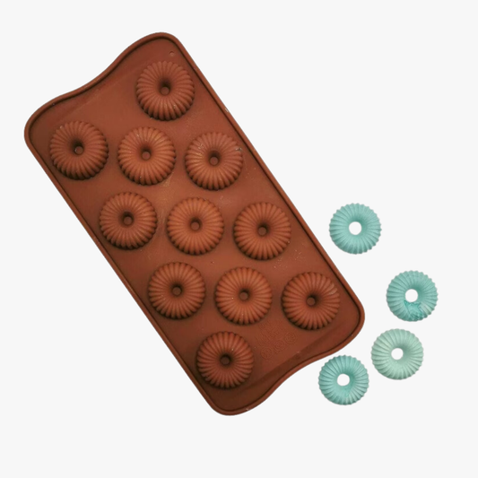 Silicon 3d ring shape chocolate mould