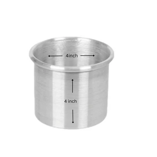 Aluminium round 4/4 inch