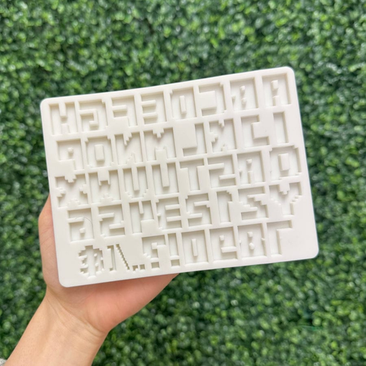 Lego alphabate mold