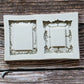 Silicon Mirror Frame Fondant Mould