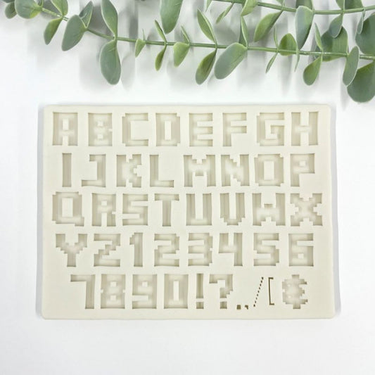 Silicon Alphabrt Shape Fondant Mold