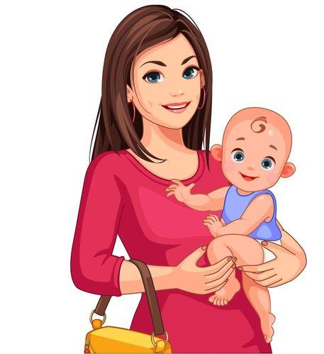 MOTHER WITH BABY EDIBLE PRE CUT