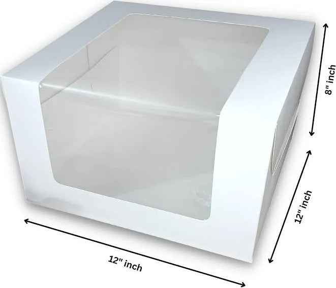 L SHAPE 12*12*8 CAKE BOX
