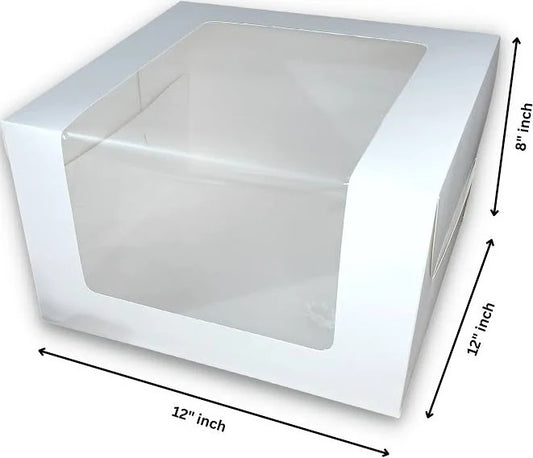 L SHAPE 12*12*8 CAKE BOX