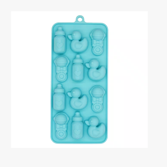 Silicon baby shower chocolate mould