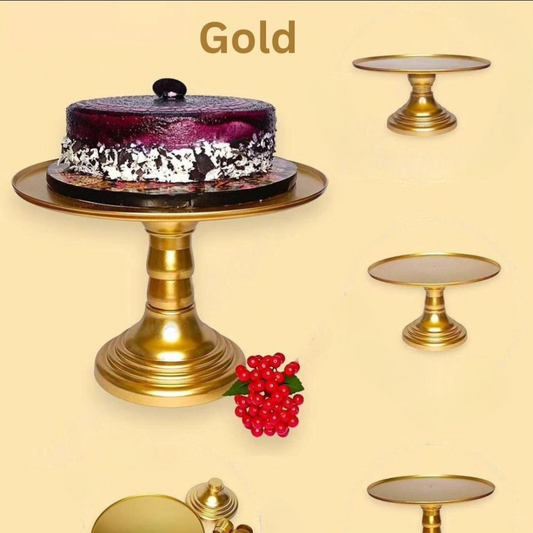 Adjustable cake stand Gold