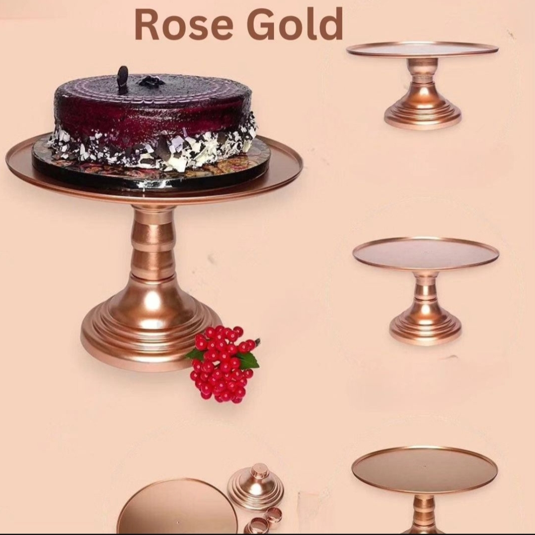 Adjustable cake stand Rose Gold