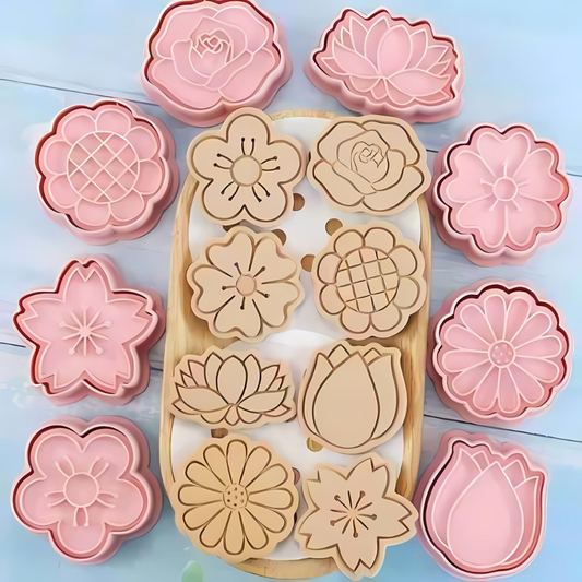 Biscuit flower cutter