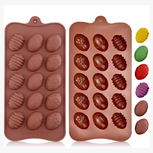 Silicon mini easter shape chocolate mould