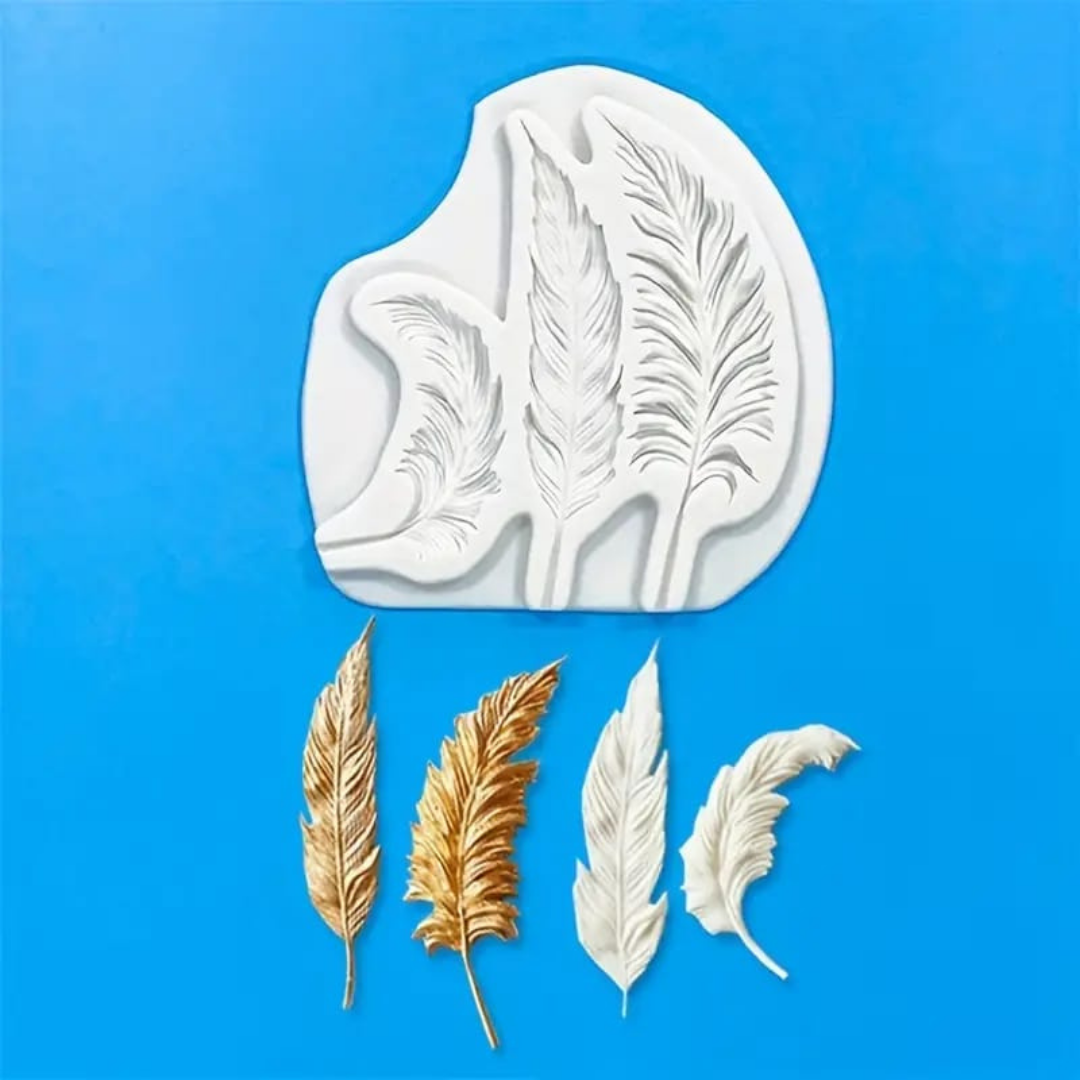 Feather shape mold