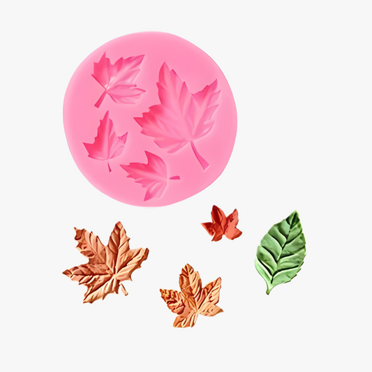 Silicone Fondant Mold – Maple Leaf