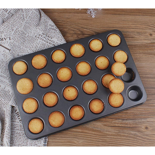 Non stick 24 in 1 muffin tray