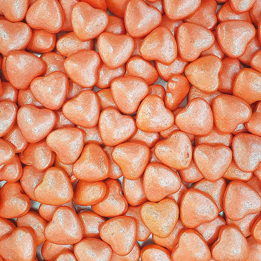 Orange  Heart Sprinkle