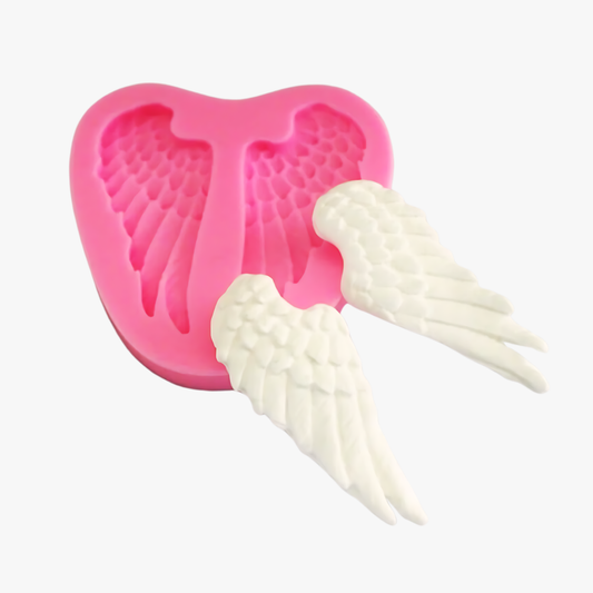 Silicon angels wings fondant mould