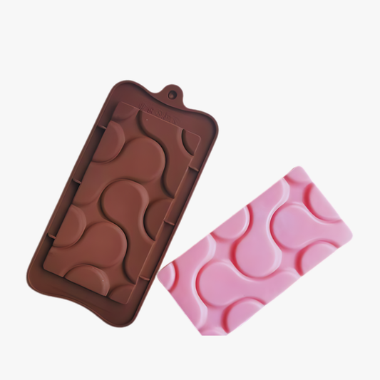 Silicon chocolate bar shape mould