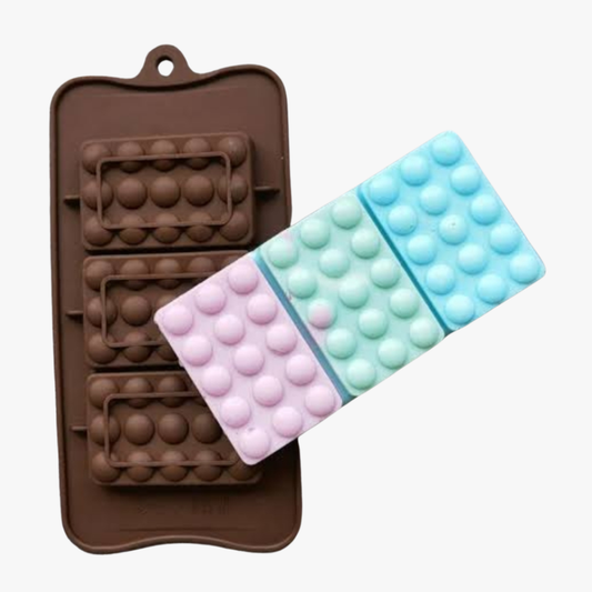 Silicon chocolate bar shape mould