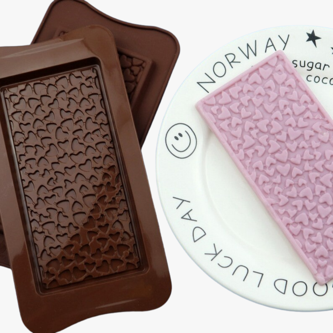 Silicon chocolate bar shape mould