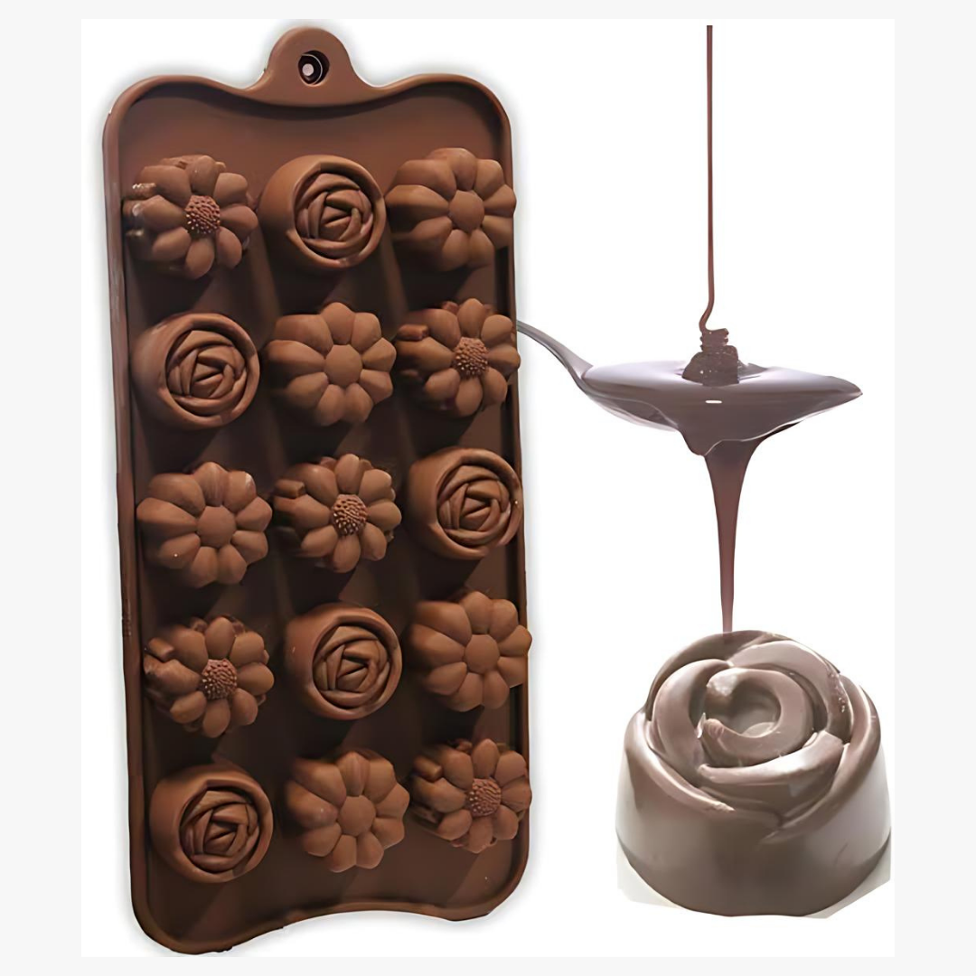 Silicon chocolate mould