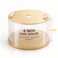 Acrylic Round spacer 6"
